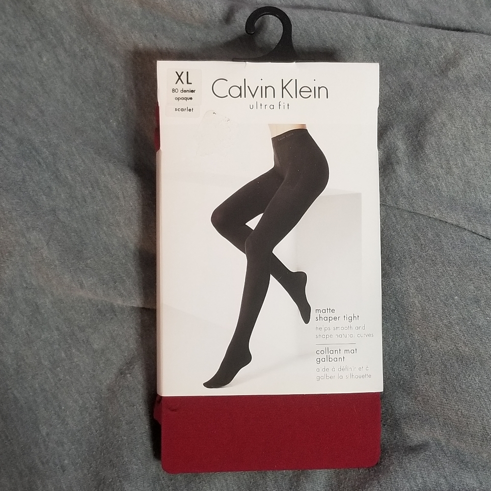 Calvin Klein opaque tights XL